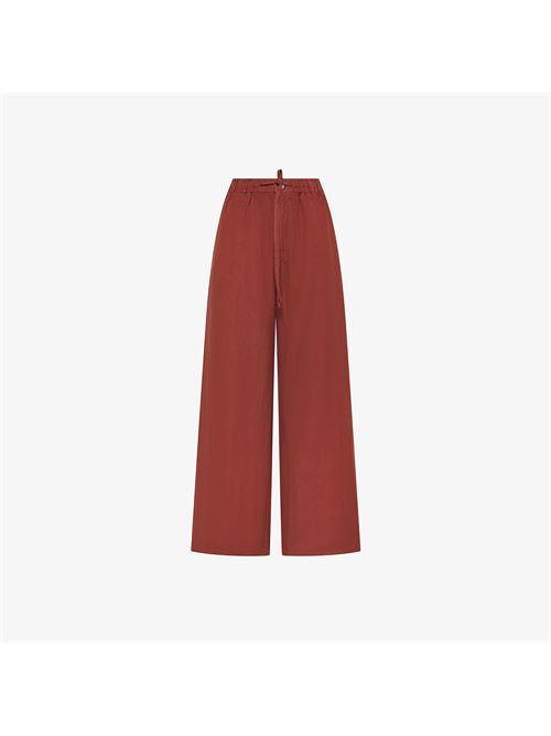 trousers wide leg linen SUN 68 | P3621071